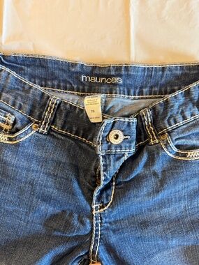 Maurices Women's Dark Indigo High Rise Jeans